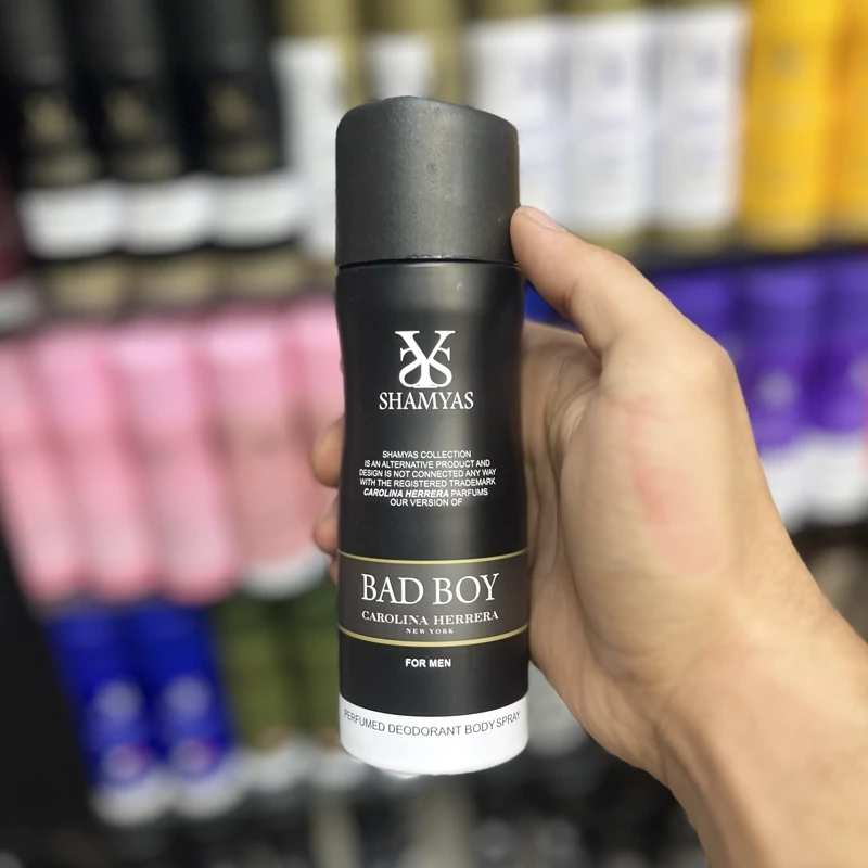 اسپری خوشبو کننده بدن مردانه مدل بد بوی (Bad Boy)