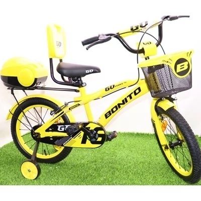 دوچرخه کودک Bonito سایز 16 مدل GO رنگ زرد