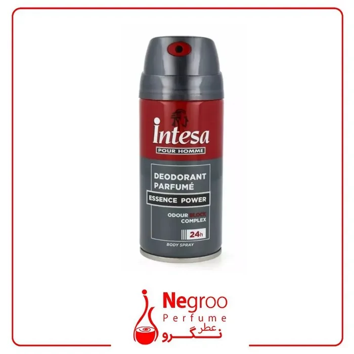 اسپری دئودورانت اینتسا مدل اسنس پاور Intesa Essence Power