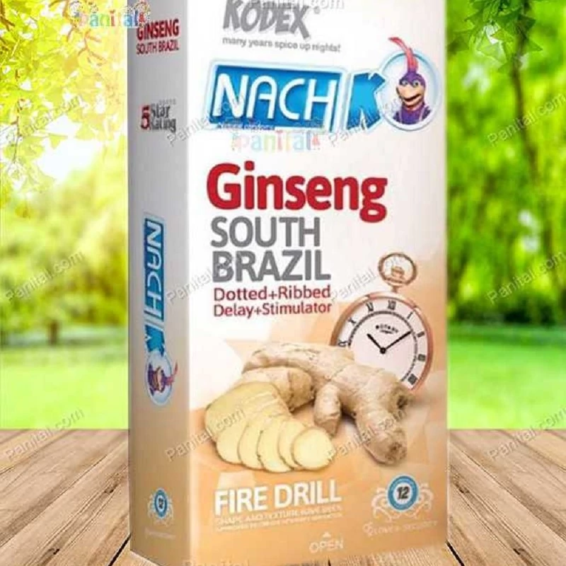 کاندوم کدکس(ارسال محرمانه) مدل جینسینگ برزیل