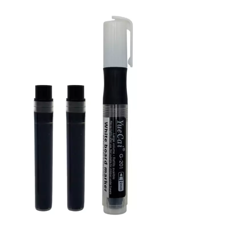 ماژیک وایت برد یدک خور به همراه 2 کارتریج یدک