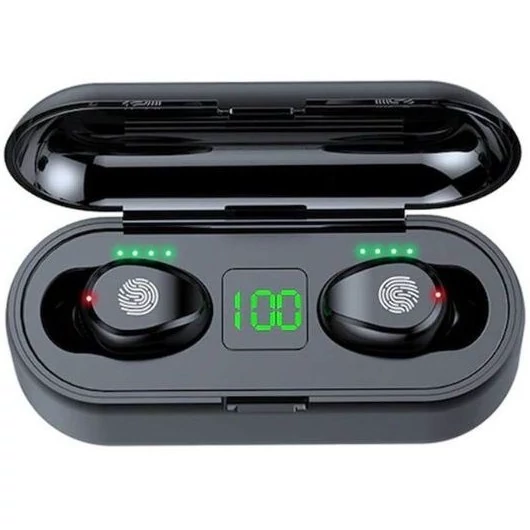 هندزفری بلوتوثی با امکانات باورنکردنی پاور بانک صفحه نمایش دار لمسی اورجینال کیفیت فوق العاده ایرپاد بی سیم