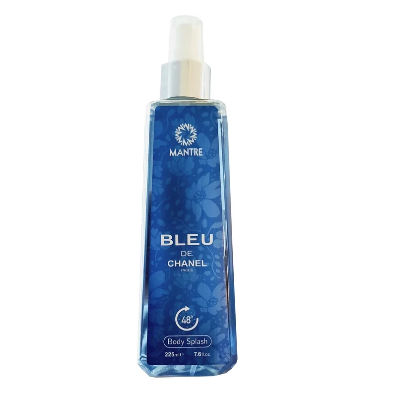 بادی اسپلش مردانه مانتره مدل بلو چنل (BLUE DE CHANEL) 