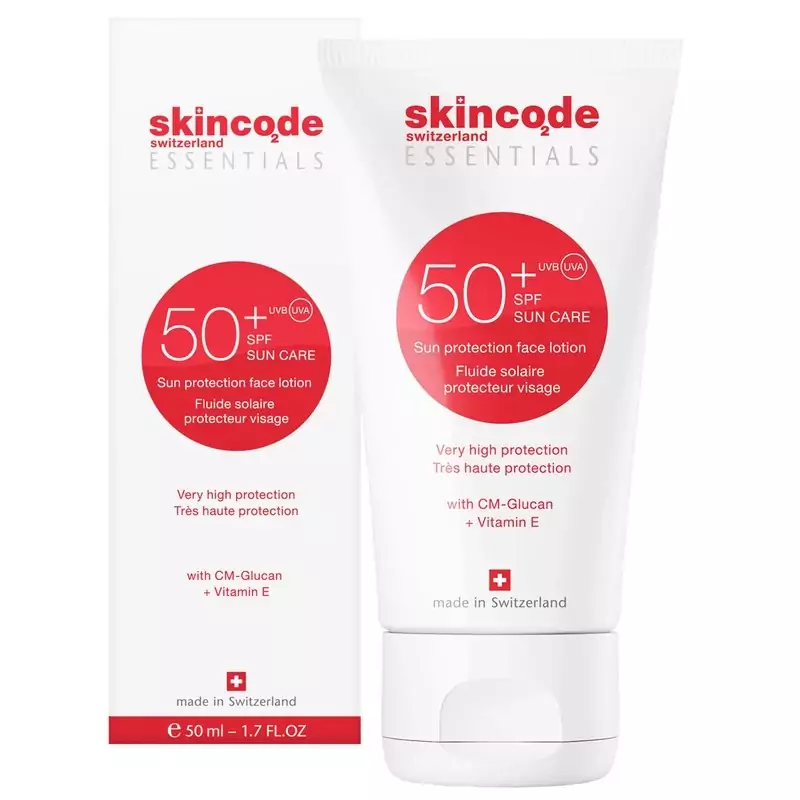 لوسیون ضد آفتاب SPF50 اسکین کد