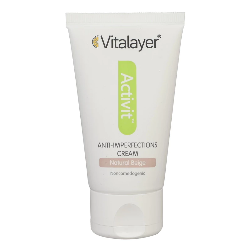 کرم ضد جوش اکتی ویت رنگ نچرال 40 میل ویتالیر