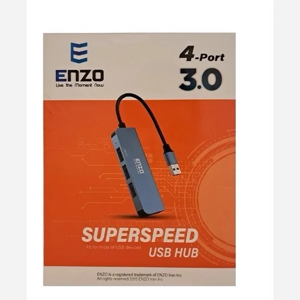 هاب 4 پورت Enzo مدل UH-44