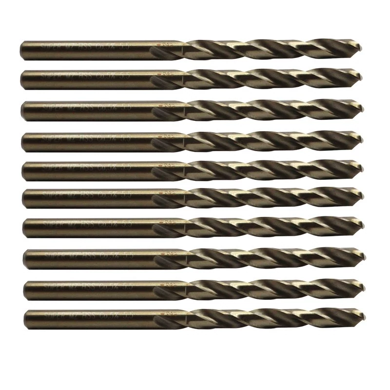 مته کبالت ام زد مدل YP-HSS-SIZE5.5 سایز 5.5میلی متر مجموعه 10 عددی