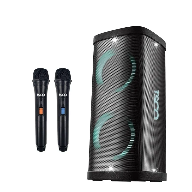 اسپیکر ریموت دار تسکو مدل (TS1918)دارای چراغ RGB و LED