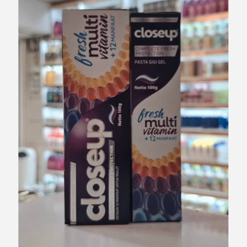 خمیر دندان کلوزآپ CloseUp مدل مولتی ویتامین حجم 95میل