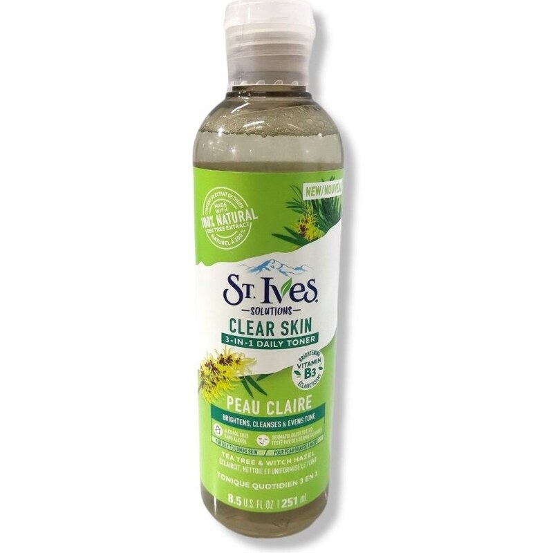 تونر چای سبز سنت ایوز مدل 3 کاره clear skin

