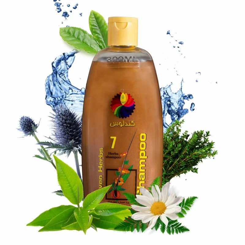 شامپو مو کندلوس مدل 7 گیاه حجم 320 میلی لیتر

