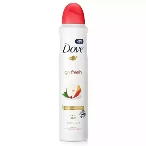 اسپری دئودورانت زنانه داو Dove مدل Apple and White Tea/ ضمانت اصالت خوب کالا 
