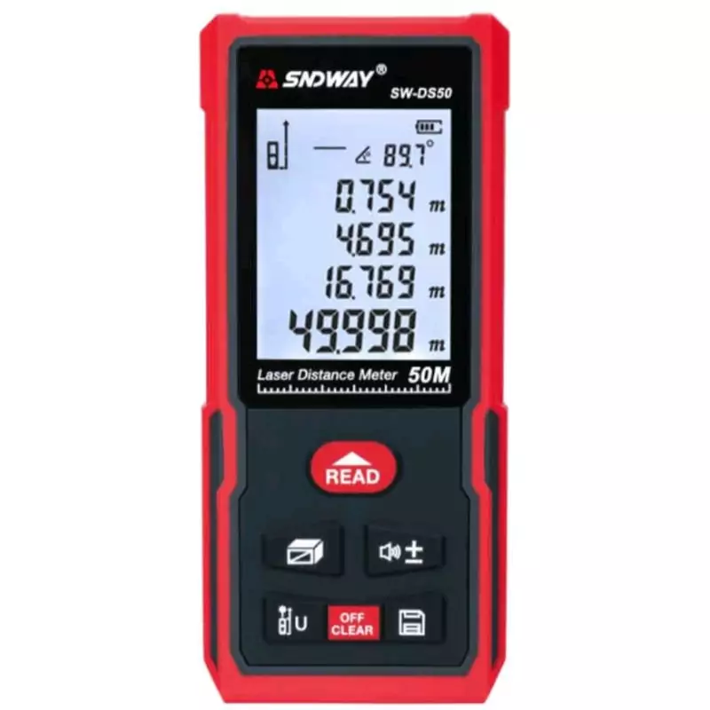 متر لیزری 100 متری سندوی مدل SW-DS100