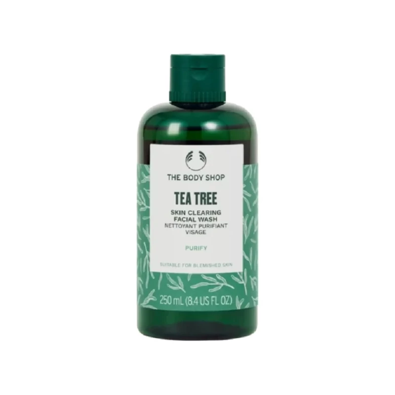 ژل شستشو صورت بادی شاپ مدل Tea Tree new look حجم 250 میلی لیتر