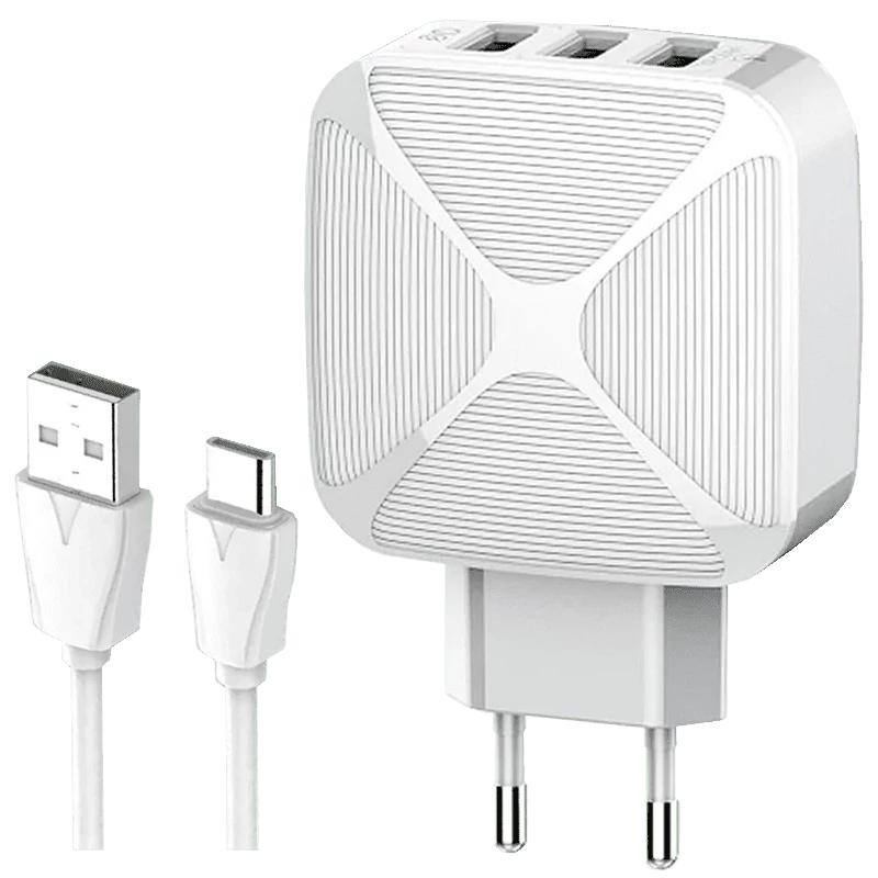 شارژر دیواری الدینیو مدل A3310Q به همراه کابل USB-C