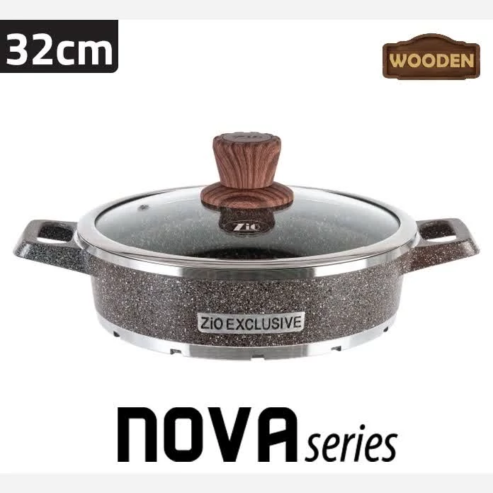 تابه زیو سایز 32 نوا گرانیت سنگی مدل Zio Nova ZLC8402T32 (کدrو2) 