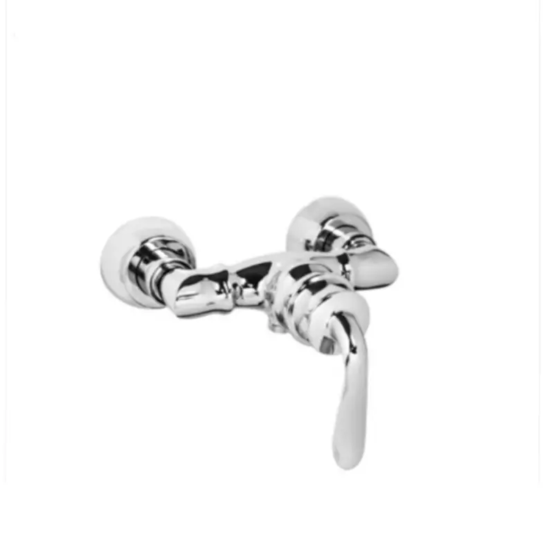 شیر توالت کروم مدل هلن تنه سنگین 