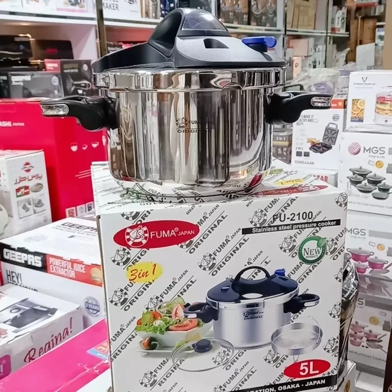 زودپز 5 لیتر کلیپسی فوما مدل FU-2100 (کد1) 