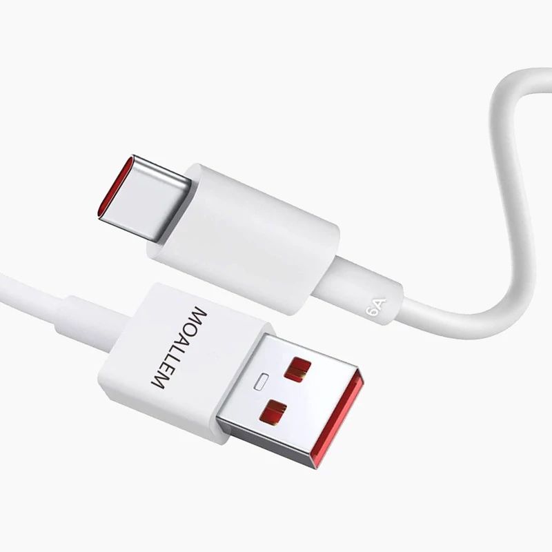 کابل تبدیل USB به USB-C معلم مدل POCO-120W به طول یک متر