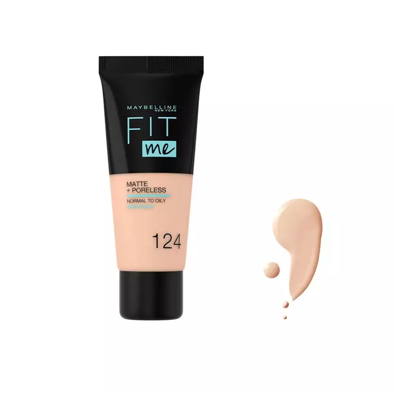 کرم پودر می بلین مدل (Fit me)شماره 124