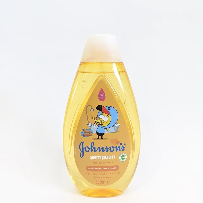 شامپو سر بدون سولفات کودک جانسون مدل kral sakir حجم 500 میل