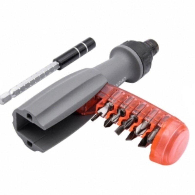 ست پیچ گوشتی جغجغه ای 12 تکه مدل 6122B