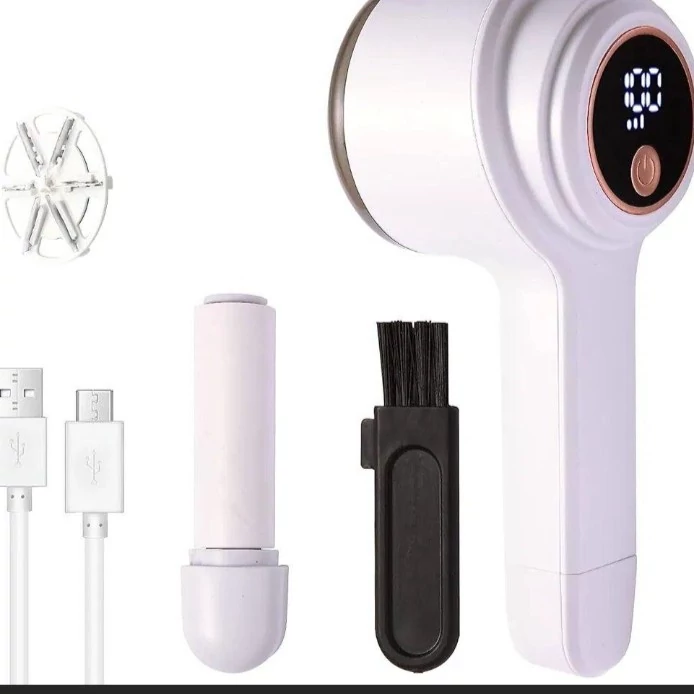 پرزگیر برقی دوکاره شارژی لباس شینون مدل 3944