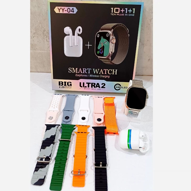ساعت هوشمند ساعت اسمارت واچ  مدل YY-04 باکیفیت عالی ایرپاد دار