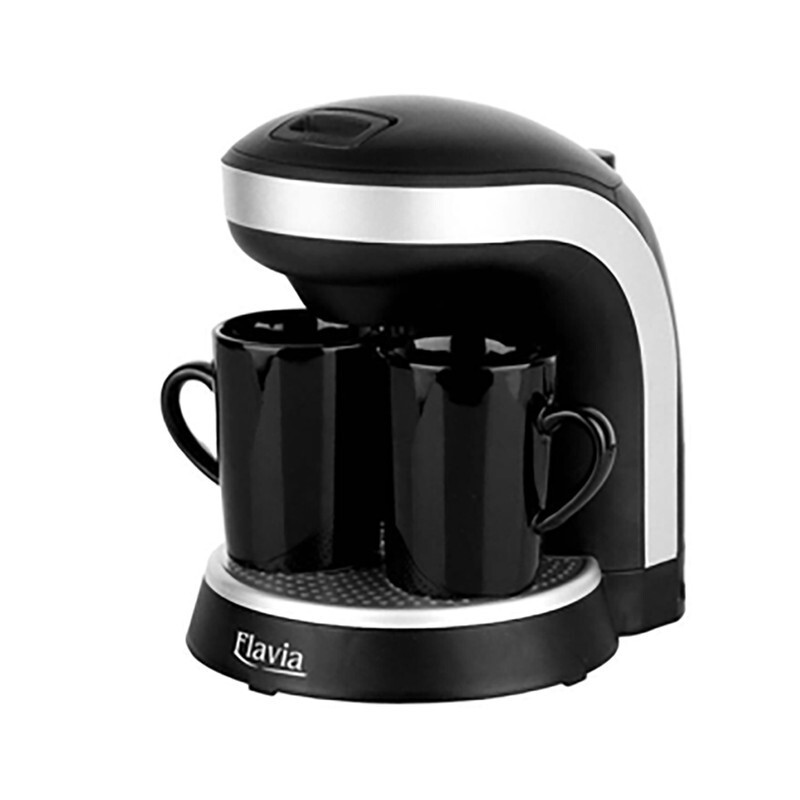 قهوه ساز (قهوه جوش)دو نفره (دو کاپ) برند فلاویا Flavia (پس کرایه)