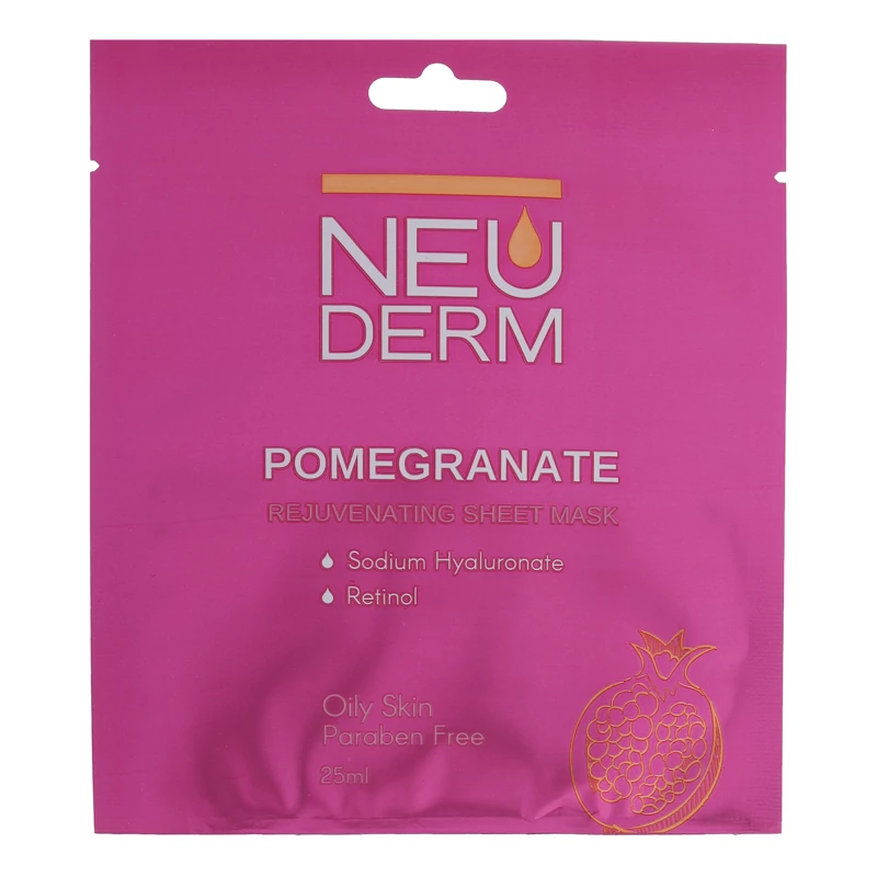 ماسک صورت انار نئودرم|Neuderm Pomegranate Sheet Mask