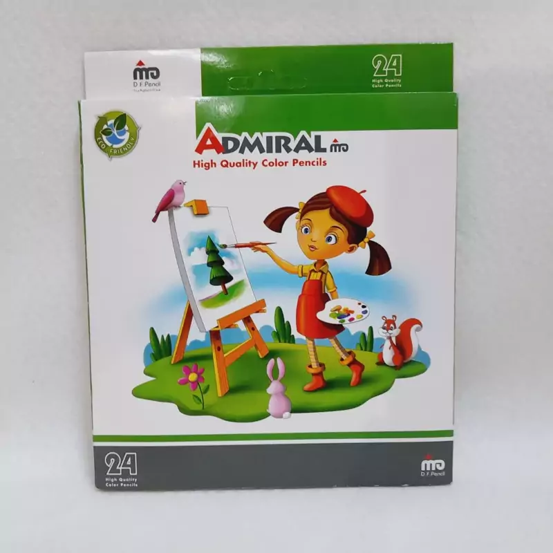 مداد رنگی 24 رنگ ادمیرال