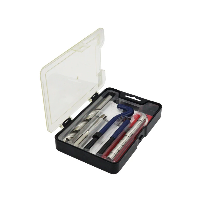 قلاویز و مته هلی کویل آلاتا مدل YP-M12*1.25 مجموعه 5 عددی