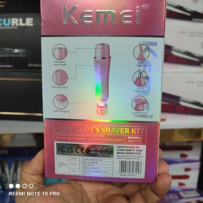 شیور زنانه 4 کاره کیمی بسیار پر قدرت و با کیفیت نجدید