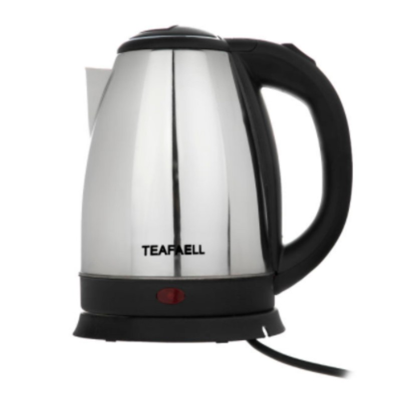 کتری برقی تفال TEAFAELL اصلی 1500 وات دو لیتری وارداتی اصل،کتر برقی استیل،کتری استیل،چای ساز برقی،کتر برقی تفال،پسکرایه 