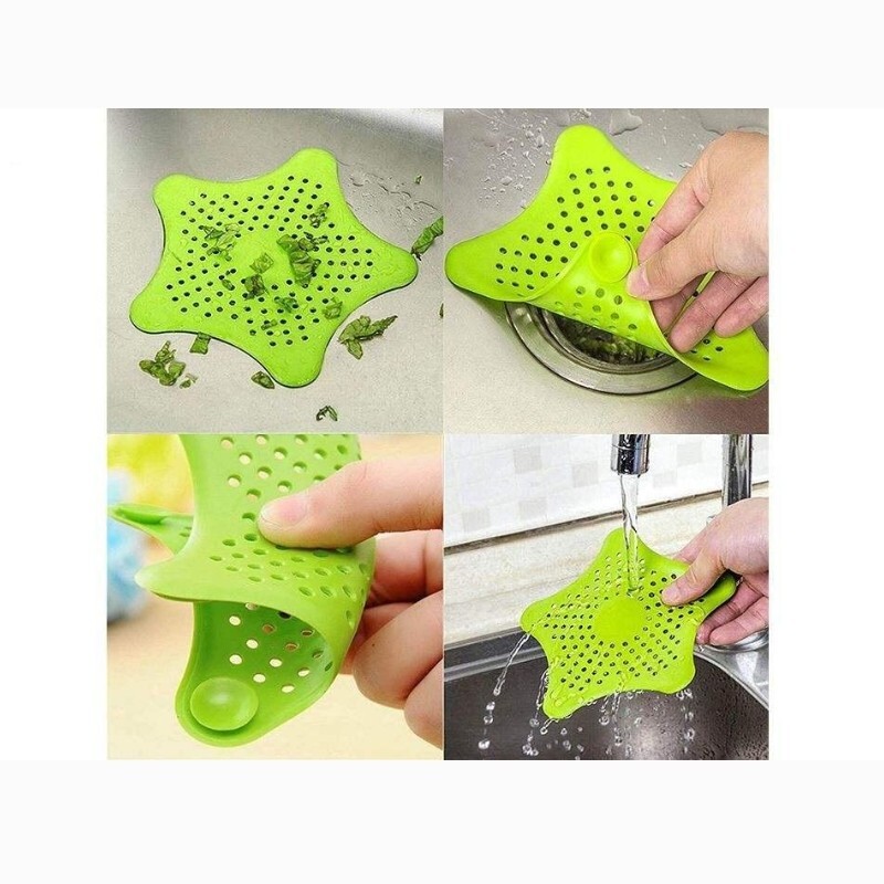 صافی سینک سیلیکونی ستاره با ارسال رایگان 