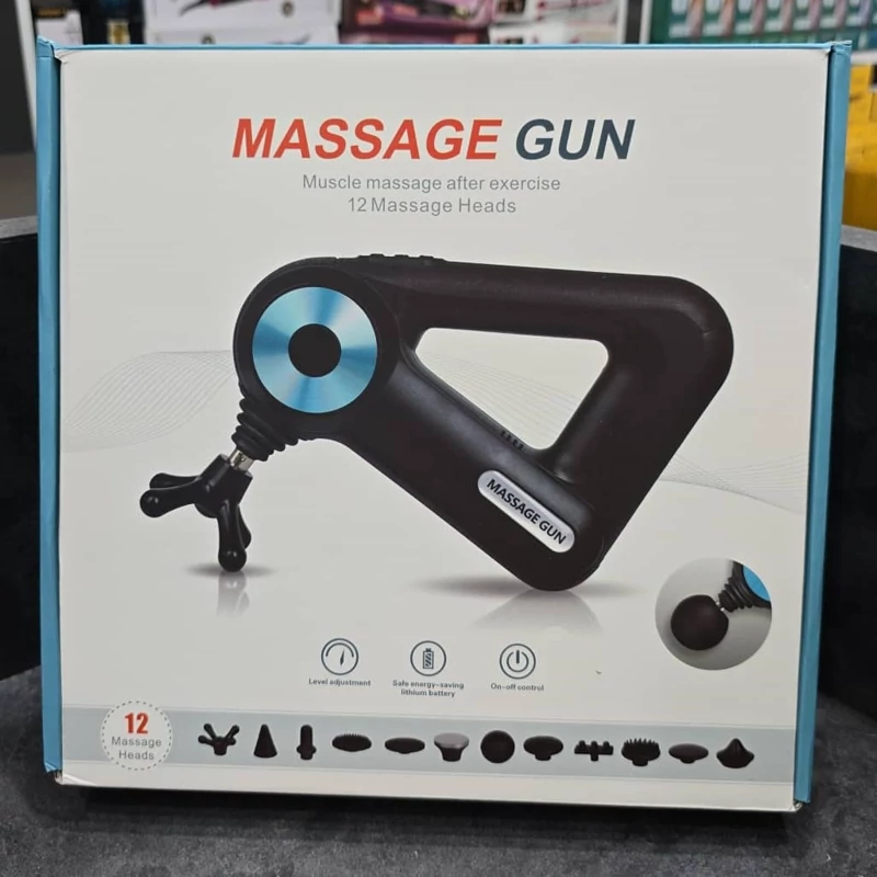 ماساژور شارژی تفنگی مثلثی 12 سر