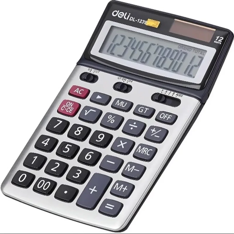  ماشین حساب دلی مدل 1239 - گارانتی 36 ماهه شرکت زگال شمال