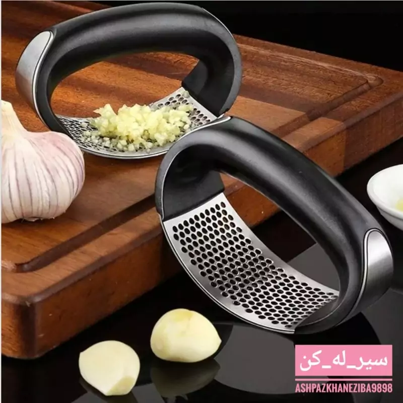 سیر له کن  دستی مدل غلطکی