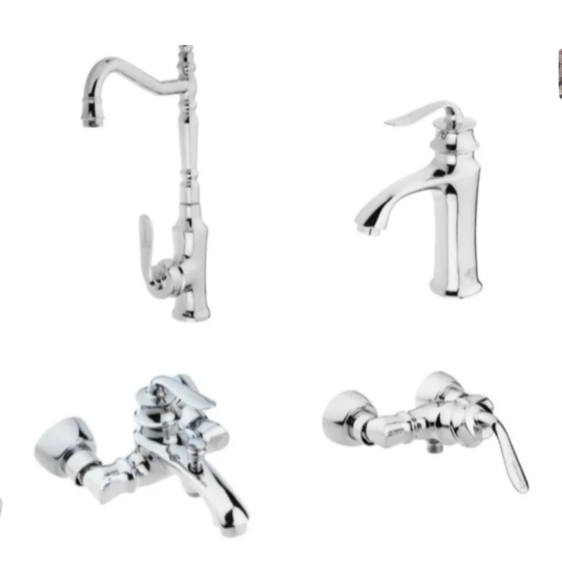 ست شیرآلات ایران گروه مدل هلن کروم