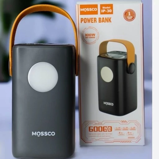 پاور بانک مدل IP-30 ظرفیت 60000 میلی آمپر ساعت