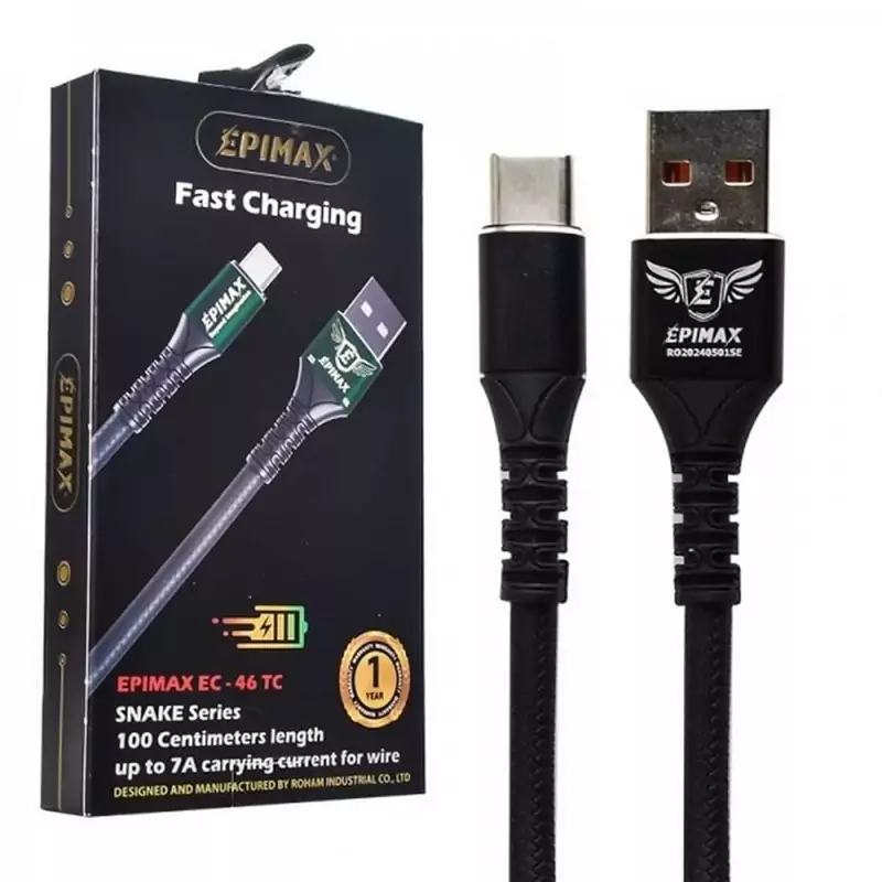 کابل شارژ تایپ سی اپیمکس EC-46 (پس کرایه)