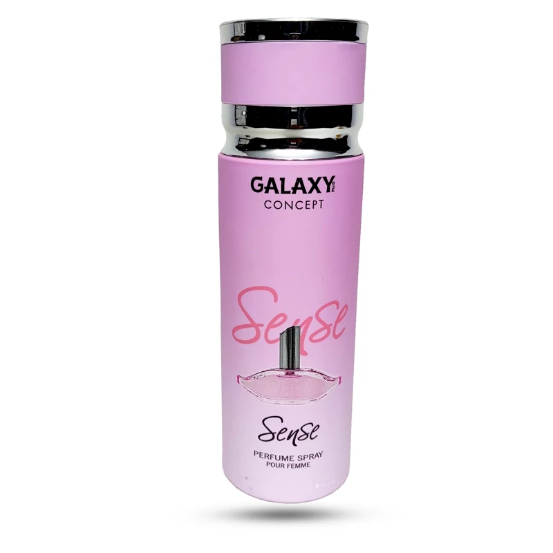 اسپری خوشبو کننده گلکسی GALAXY مدل SENSE