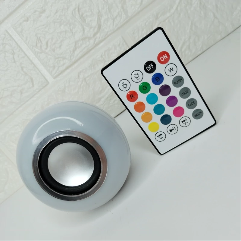 لامپ اسپیکر دار RGB شب خواب موزیکال تنظیم رنگ  کیفیت عالی صدا ارسال رایگان