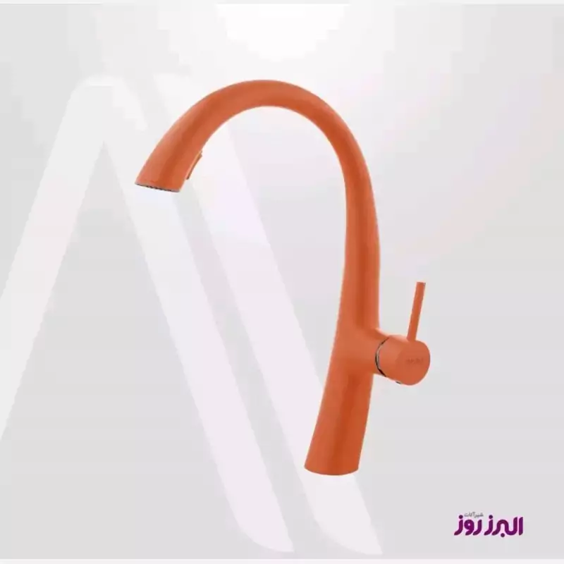 شیر ظرفشویی مانیسا شاوری مشکی شیر آشپزخانه شلنگدار مانیسا سفید البرز روز 