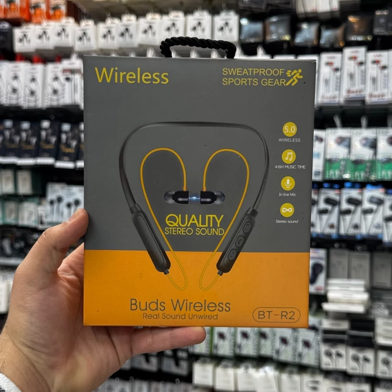 هندزفری بلوتوثی گردنی برند مدل Bt-R2