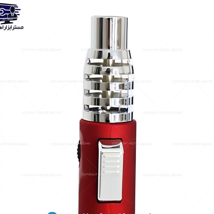 فندک اتمی لایتر بزرگ شعله افکن آشپزخانه و سفر مدل LIGHTER SMOKING SET