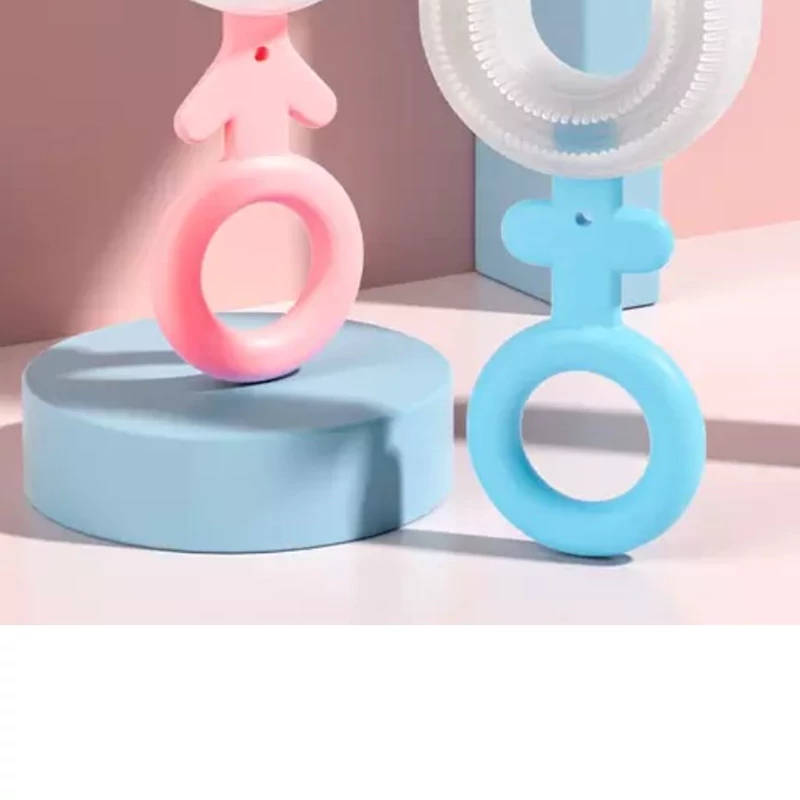 مسواک کودک چرخشی تمام سیلیکونی