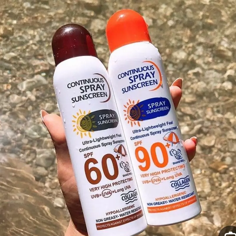 اسپری ضدآفتاب روشن کننده قوی