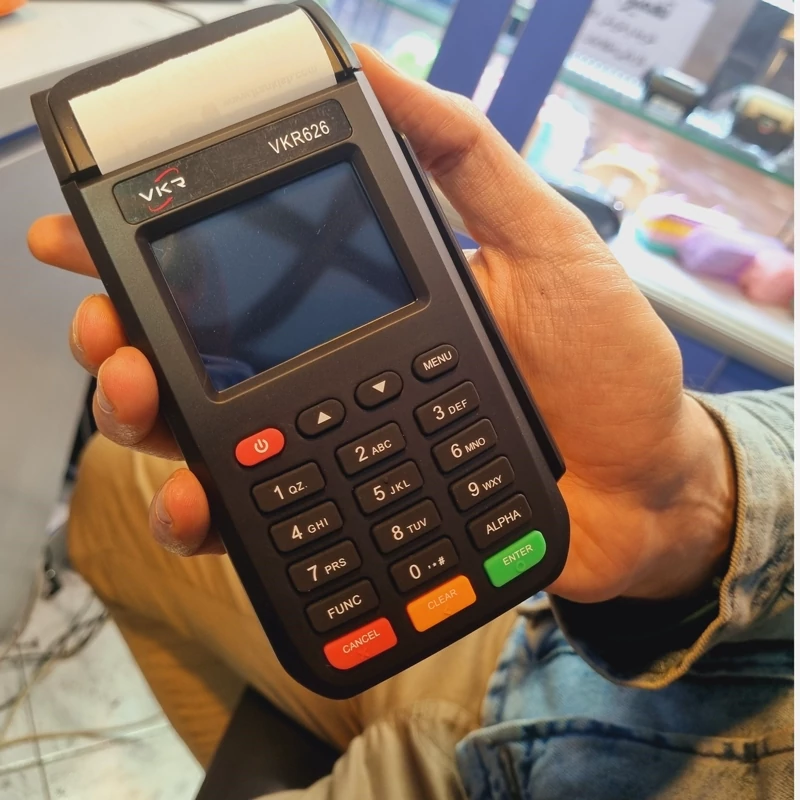 کارتخوان / دستگاه پوز سیار ویکتوری وای فای دار آکبند