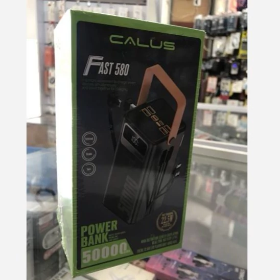 پاور بانک برند کالوس 50000mAh فست شارژ و چراغ قوه دار